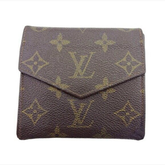 LOUIS VUITTON Bi -fold Wallet w Hook USED - Picture 3 of 10